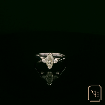Elegant Marquise Diamond Ring