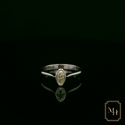 Elegant Marquise Diamond Ring
