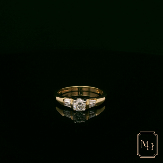 Triad Diamond Ring