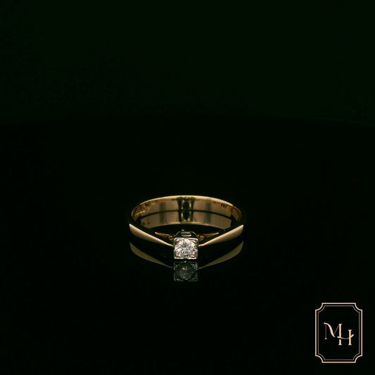 Single-Stone Diamond Ring