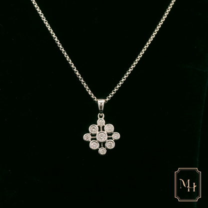 Diamond Bubble Pendant