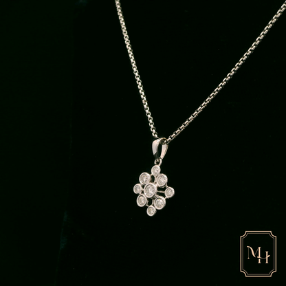Diamond Bubble Pendant