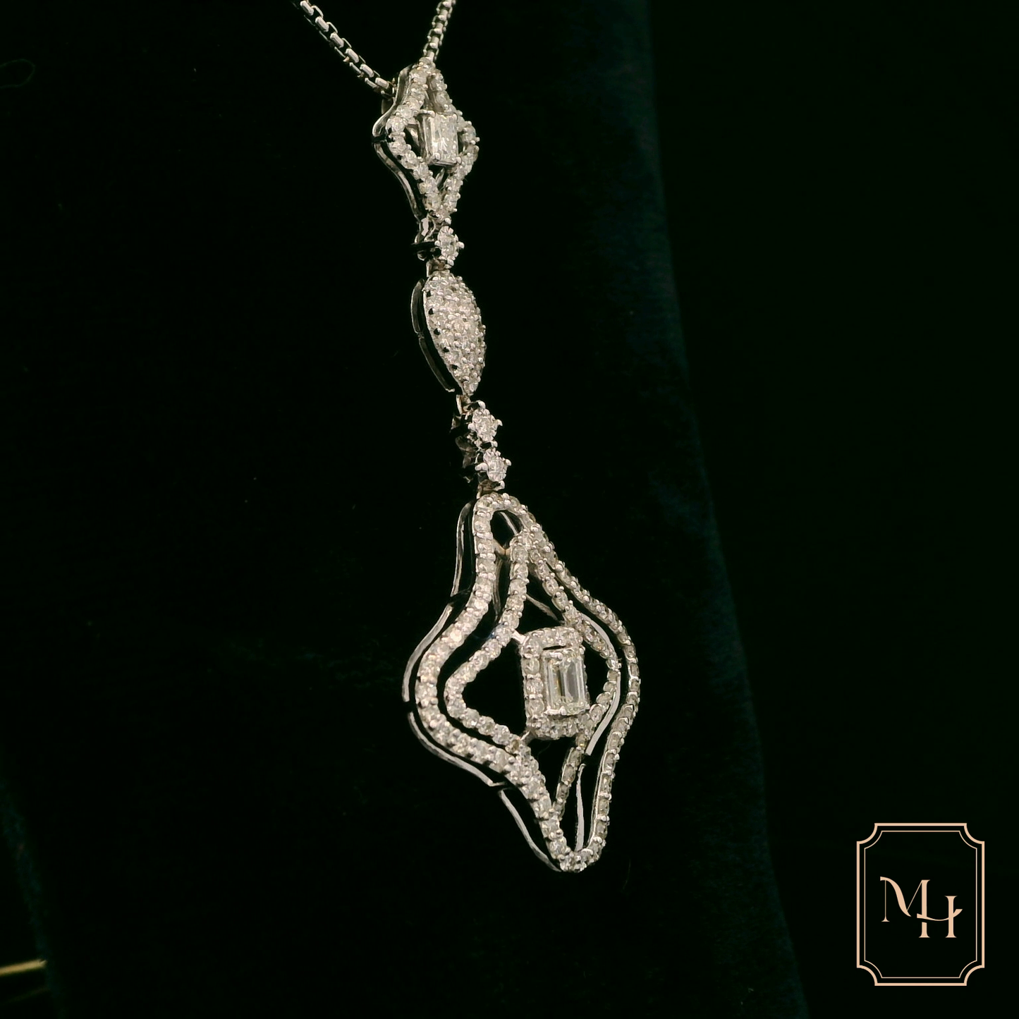 Elegant Diamond Pendant Necklace