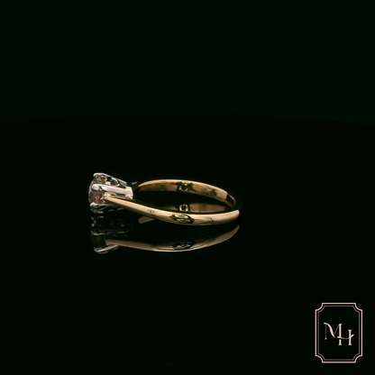 Crowned Diamond Ring