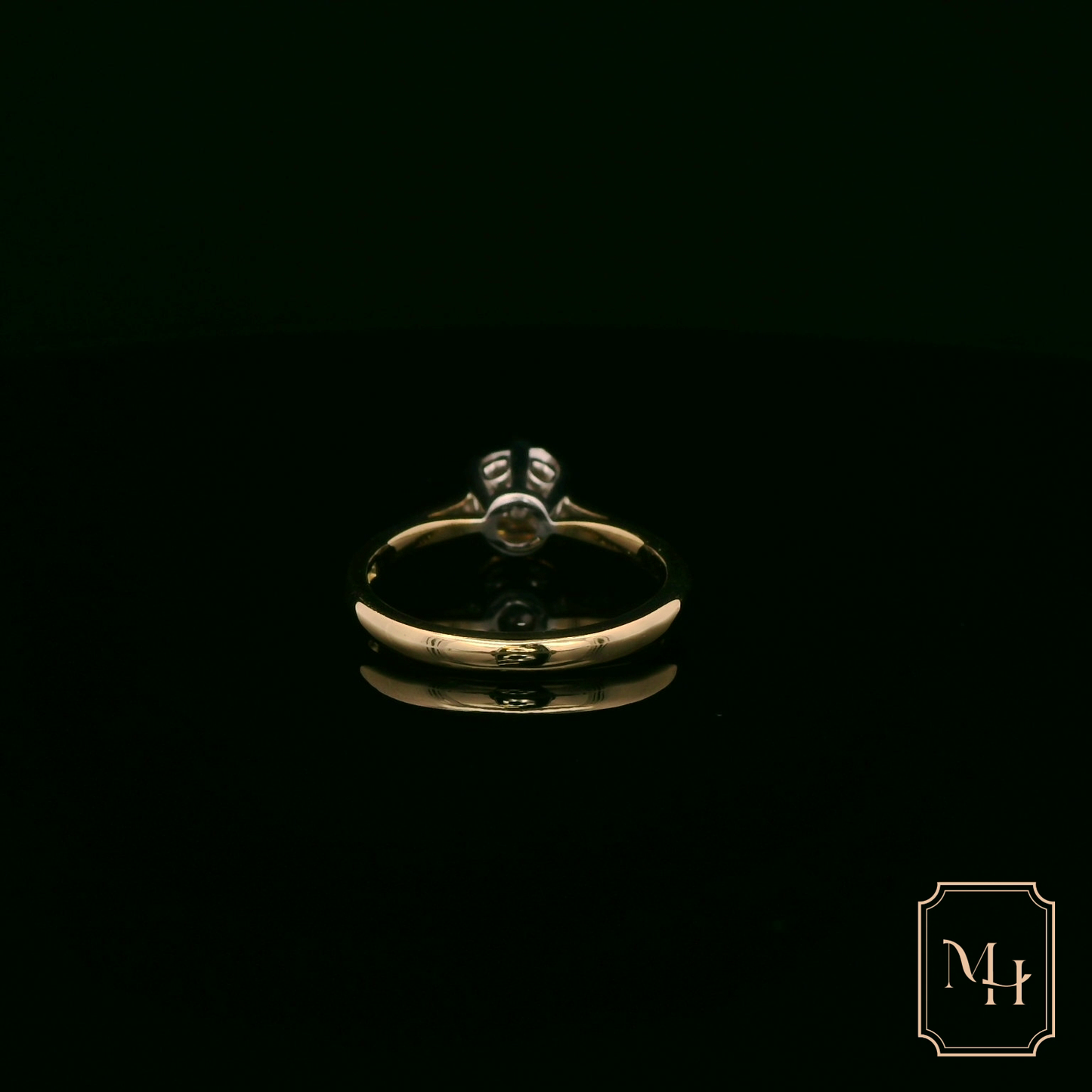 Crowned Diamond Ring