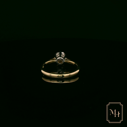 Crowned Diamond Ring
