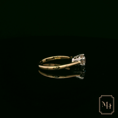 Crowned Diamond Ring