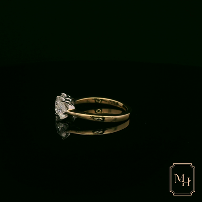 Three-Stone Diamond Ring