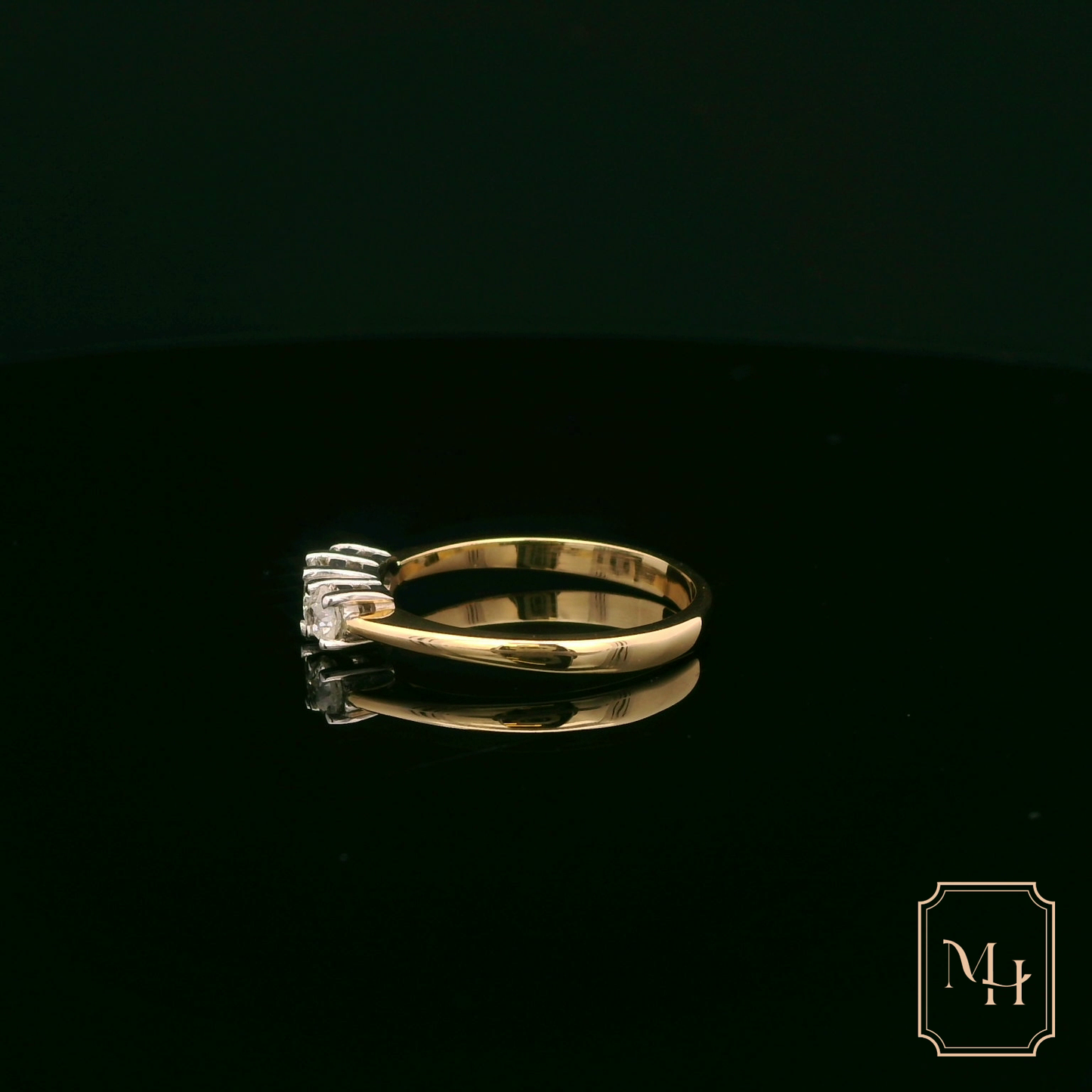 Three-Stone Diamond Ring