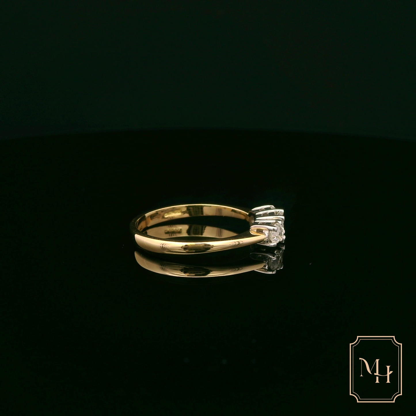 Three-Stone Diamond Ring
