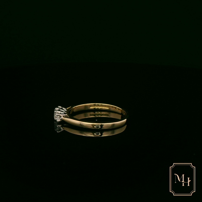 Triple-Headed Diamond Ring