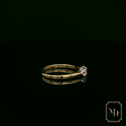 Triple-Headed Diamond Ring
