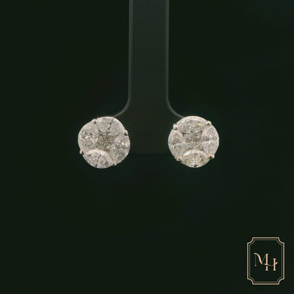 Diamond Illusionist Earrings