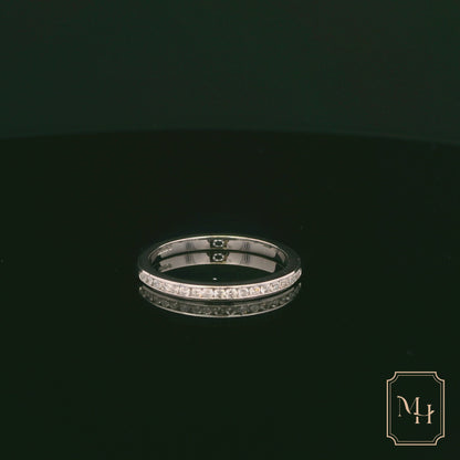 Single-Row Diamond Ring