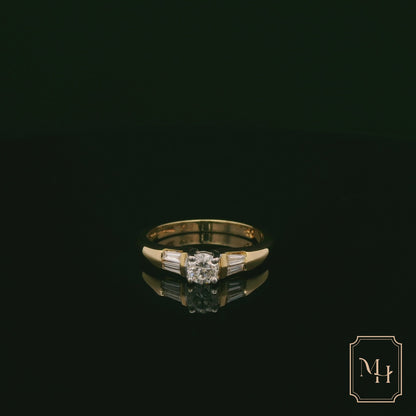 Triad Diamond Ring