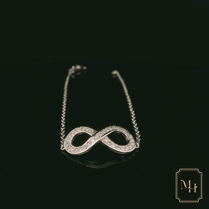 Diamond Infinity Necklace