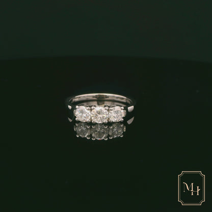 Three-Stone Diamond Ring
