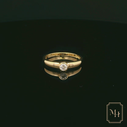 Single-Stone Diamond Ring