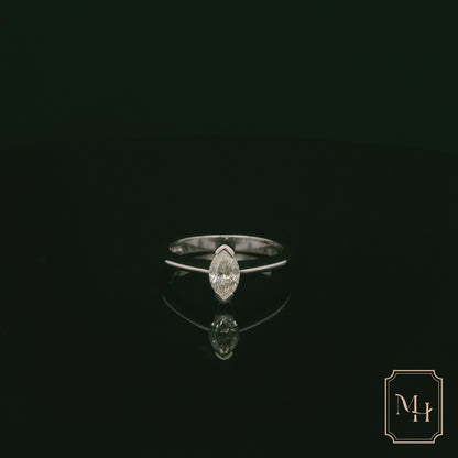 Elegant Marquise Diamond Ring