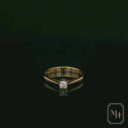 Single-Stone Diamond Ring