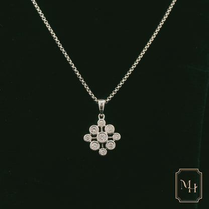 Diamond Bubble Pendant