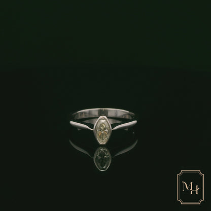 Elegant Marquise Diamond Ring