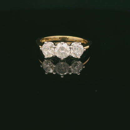 Three-Stone Diamond Ring