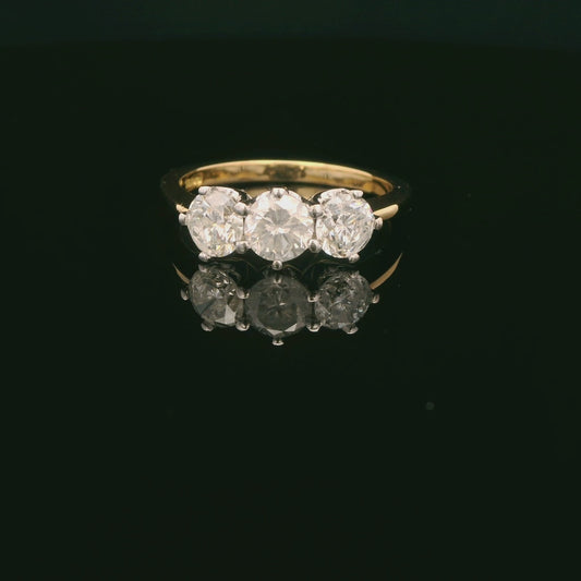 Three-Stone Diamond Ring